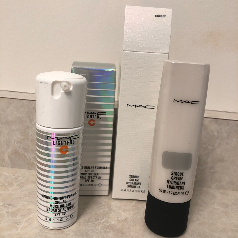 MAC Strobe Cream & moisturizer
